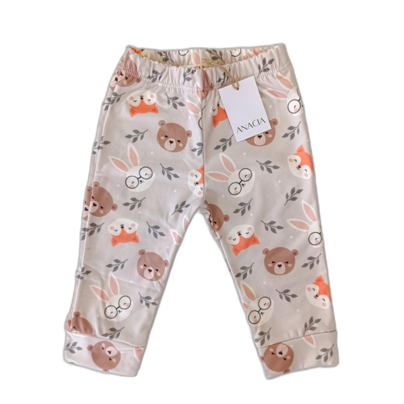 Leggings Animalitos Beige Leggings Animalitos Beige