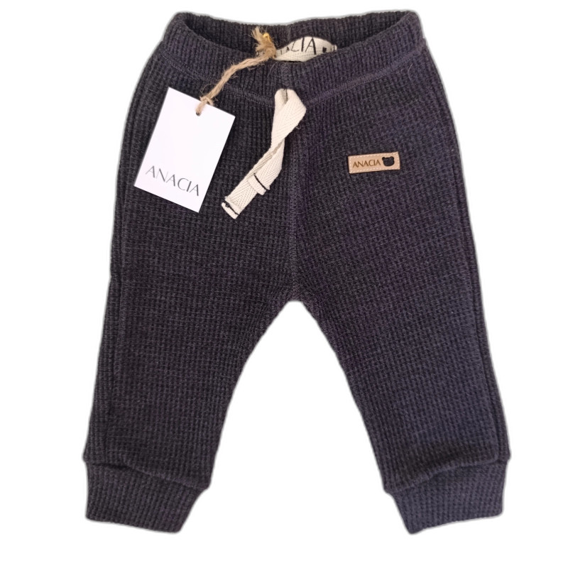 Joggers Waffle Negro Joggers Waffle Negro