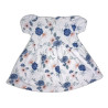 Vestido Michelle Floral Azul