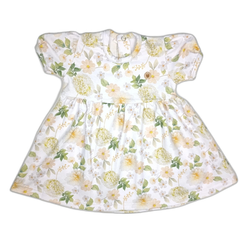 Vestido Michelle Floral Amarillo Vestido Michelle Floral Amarillo