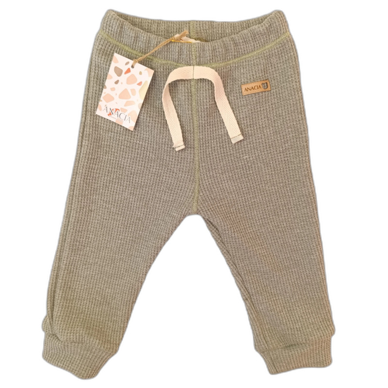 Joggers Waffle Verde Seco Joggers Waffle Verde Seco