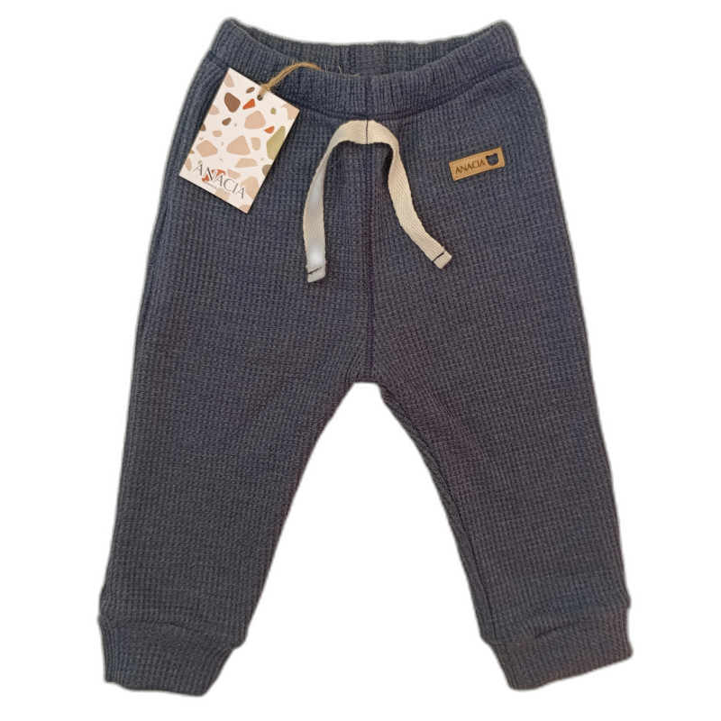 Joggers Waffle Azul Marino Joggers Waffle Azul Marino