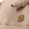Conjunto Panal Volado Beige