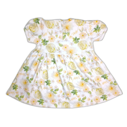 Vestido Michelle Floral Amarillo