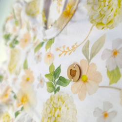 Vestido Michelle Floral Amarillo