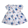 Vestido Michelle Floral Azul