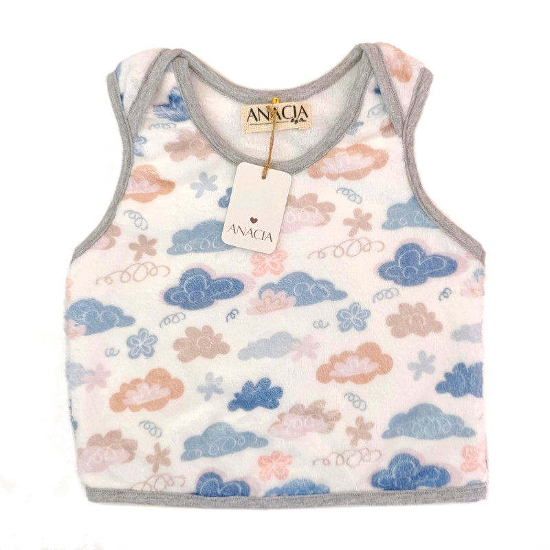 Pancerito Polarsoft Blancas Nubes