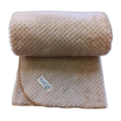 Manta Polarsoft Honey Beige Oscuro