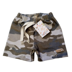 Camper Shorts Camuflado Verde