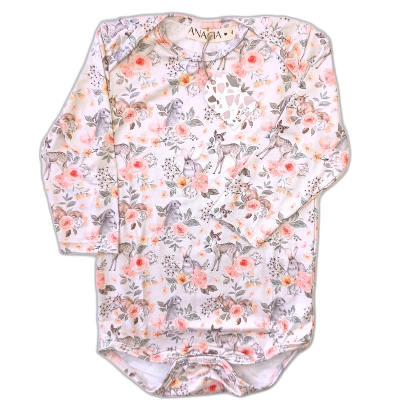 Body Floral Salmón